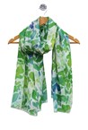 BURST SCARF - lime mix